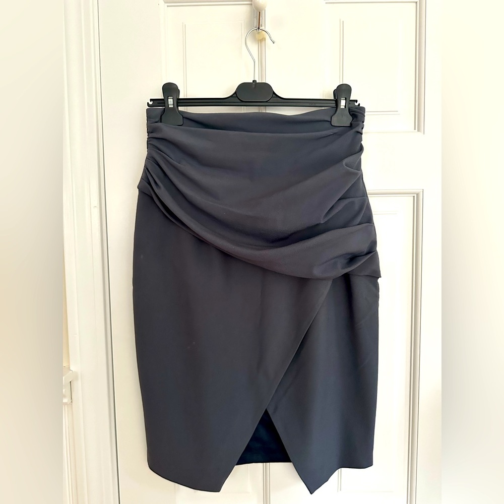 Black Halo Pencil Skirt